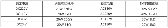 DS-23C時間繼電器主要技術參數圖片二